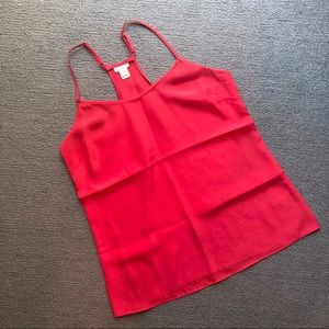 Women’s size 4 jcrew red tank top